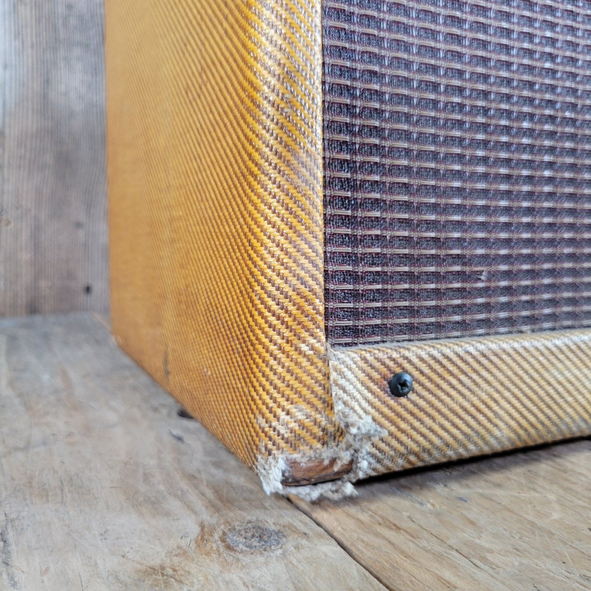 Fender 1959 Bassman 5F6 - A Tweed 4x10 Jensen Original Cover - Mahar's Vintage Guitars