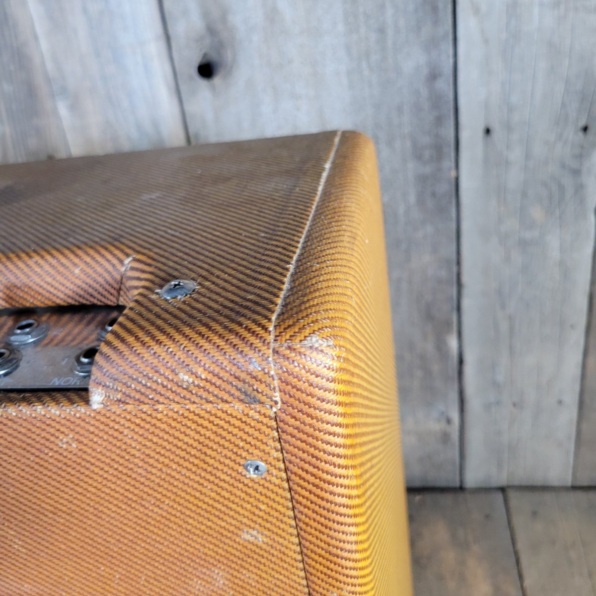 Fender 1959 Bassman 5F6 - A Tweed 4x10 Jensen Original Cover - Mahar's Vintage Guitars