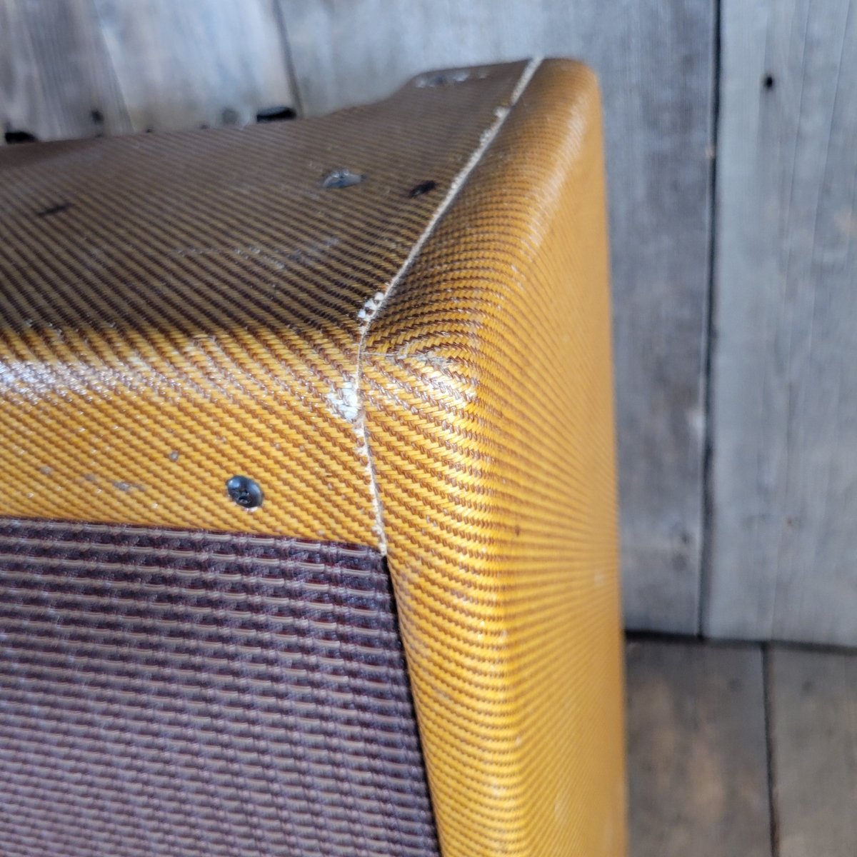 Fender 1959 Bassman 5F6 - A Tweed 4x10 Jensen Original Cover - Mahar's Vintage Guitars