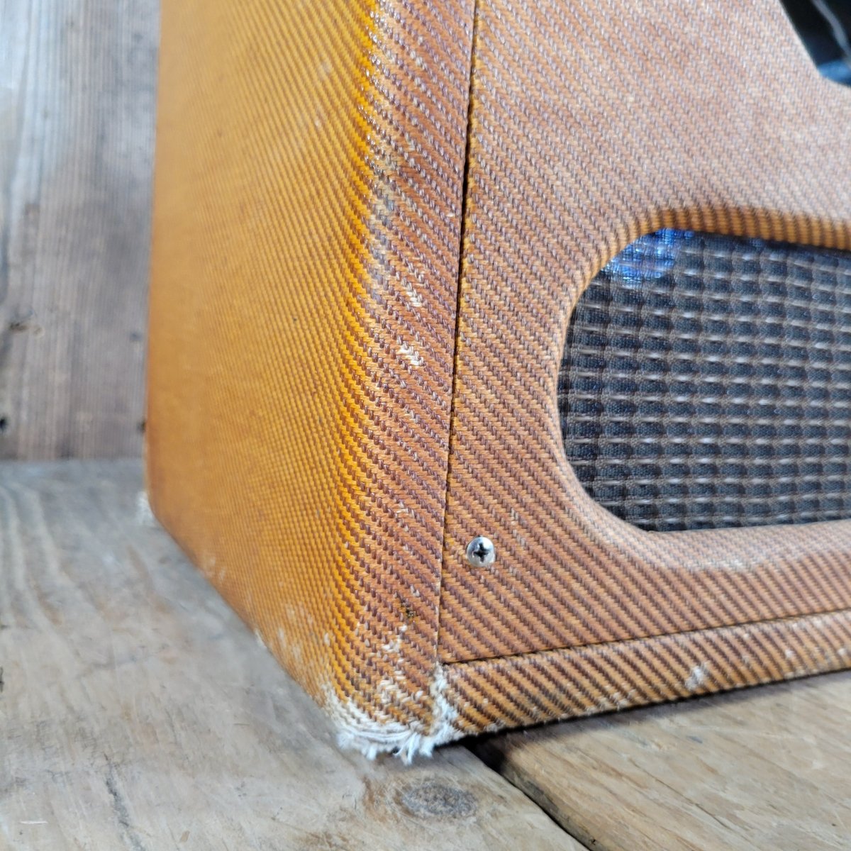 Fender 1959 Bassman 5F6 - A Tweed 4x10 Jensen Original Cover - Mahar's Vintage Guitars