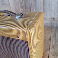 Fender 1959 Champ 5F1 Tweed Amp, 100% Original, Near Mint - Mahar's Vintage Guitars