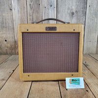Fender 1959 Champ 5F1 Tweed Amp, 100% Original, Near Mint - Mahar's Vintage Guitars