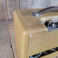 Fender 1959 Champ 5F1 Tweed Amp, 100% Original, Near Mint - Mahar's Vintage Guitars