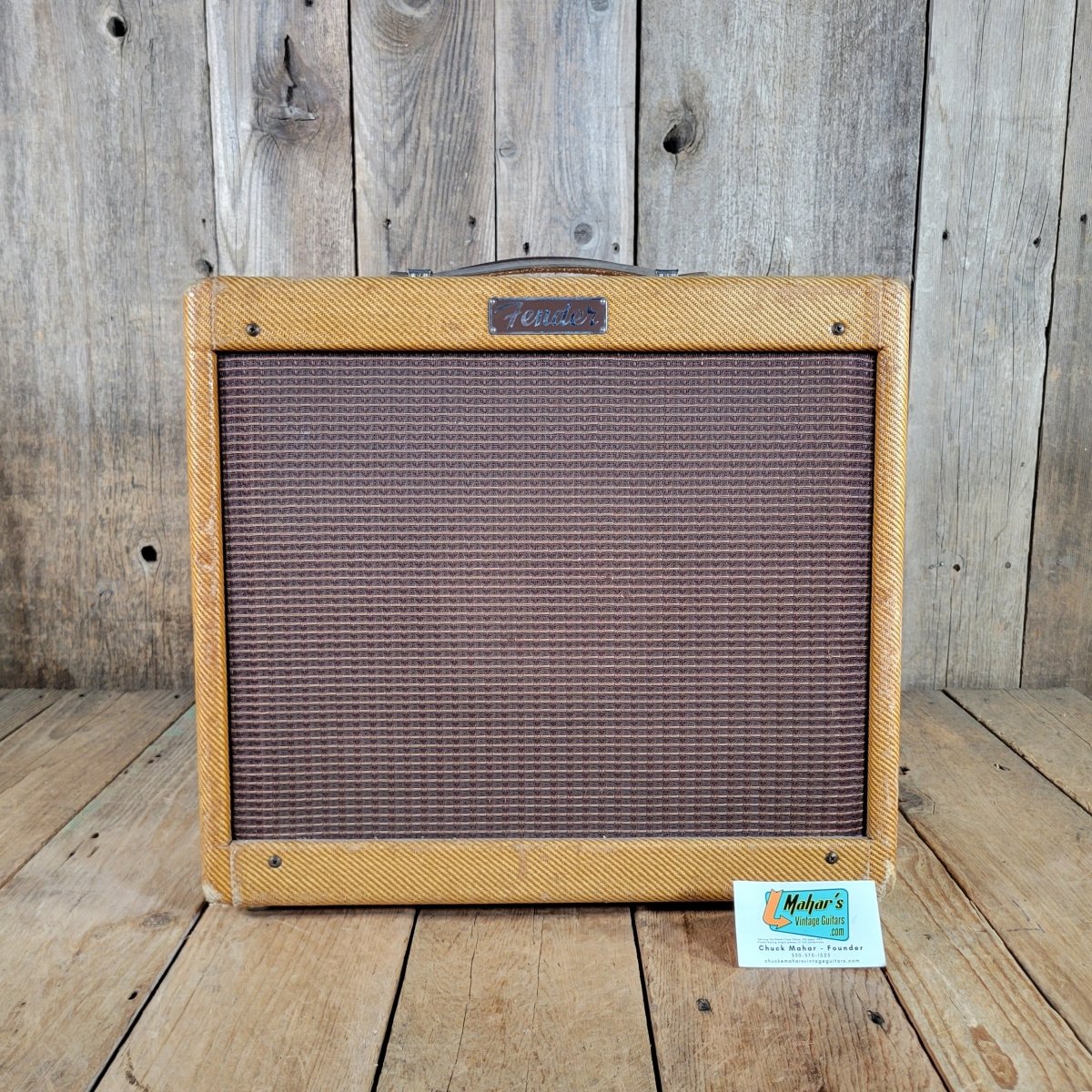 Fender 1959 Princeton 5F2-A Tweed, Serviced, Excellent - Mahar's Vintage Guitars