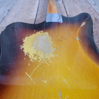 Fender 1960 Jazzmaster Sunburst Pre - CBS Slab Board Excellent - Mahar's Vintage Guitars