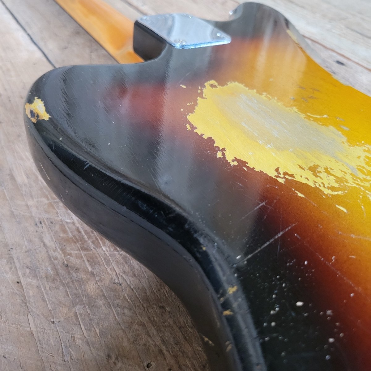 Fender 1960 Jazzmaster Sunburst Pre - CBS Slab Board Excellent - Mahar's Vintage Guitars