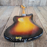 Fender 1960 Jazzmaster Sunburst Pre - CBS Slab Board Excellent - Mahar's Vintage Guitars