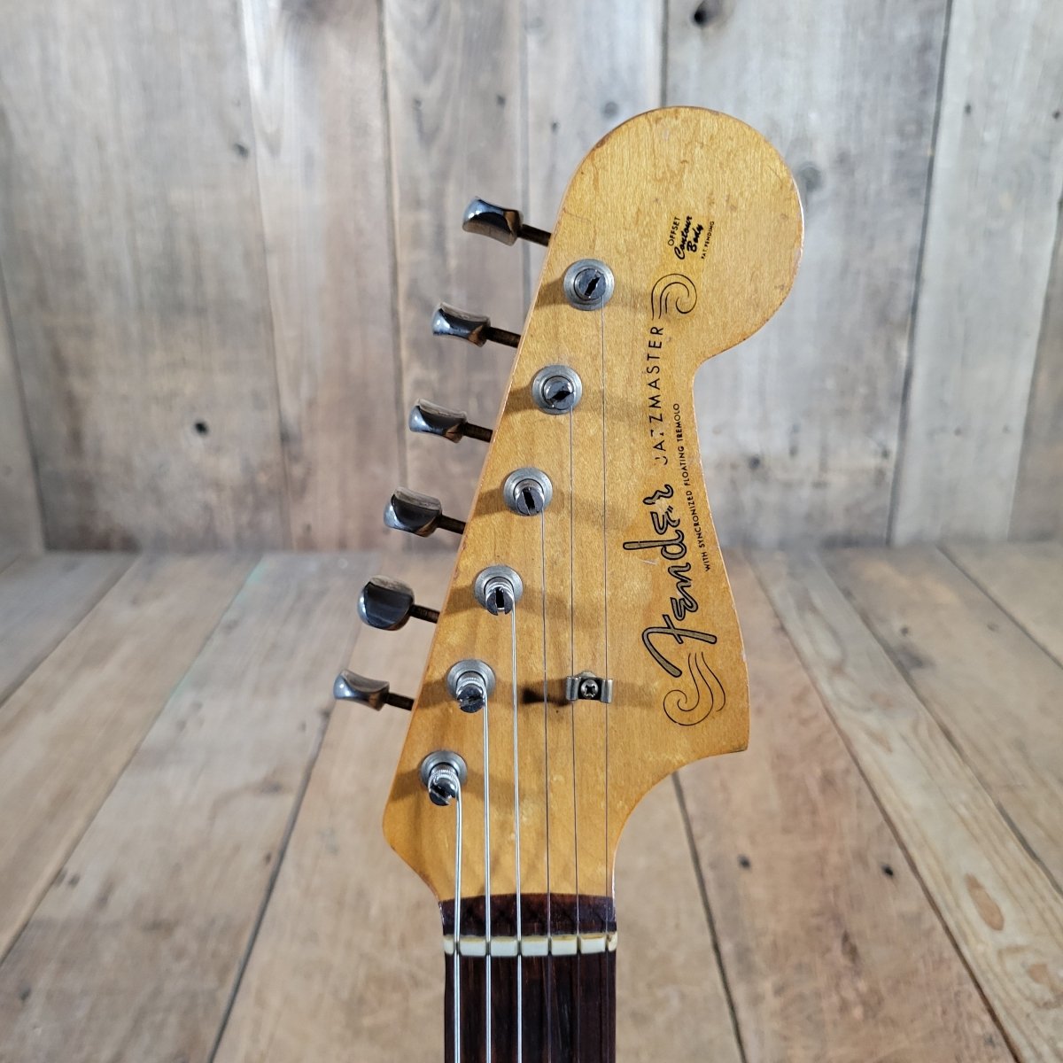 Fender 1960 Jazzmaster Sunburst Pre - CBS Slab Board Excellent - Mahar's Vintage Guitars