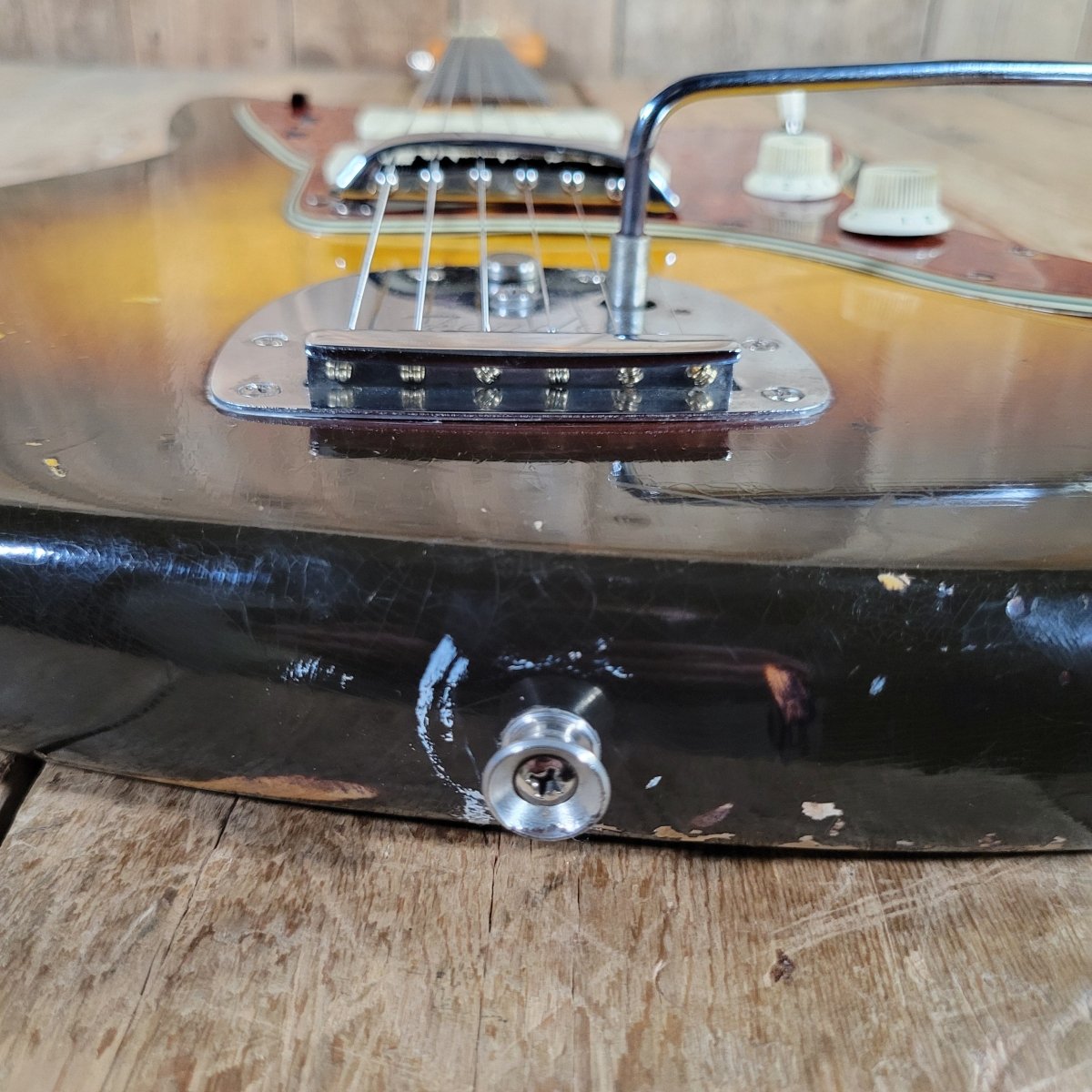 Fender 1960 Jazzmaster Sunburst Pre - CBS Slab Board Excellent - Mahar's Vintage Guitars