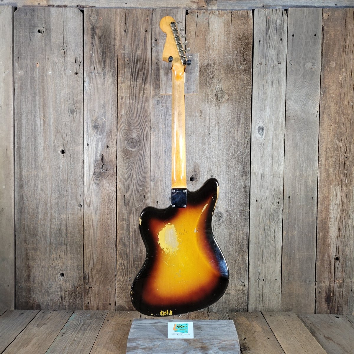 Fender 1960 Jazzmaster Sunburst Pre - CBS Slab Board Excellent - Mahar's Vintage Guitars