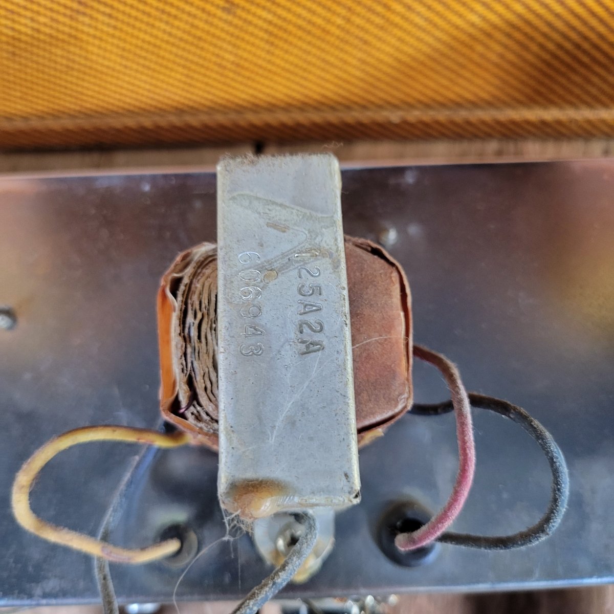 Fender 1960 Princeton 5F2 - A Tweed All Original Aside From Repro Handle, Excellent - Mahar's Vintage Guitars
