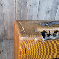 Fender 1960 Princeton 5F2 - A Tweed All Original Aside From Repro Handle, Excellent - Mahar's Vintage Guitars