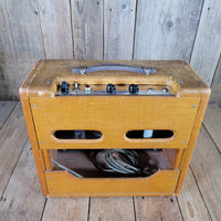 Fender 1960 Princeton 5F2 - A Tweed All Original Aside From Repro Handle, Excellent - Mahar's Vintage Guitars