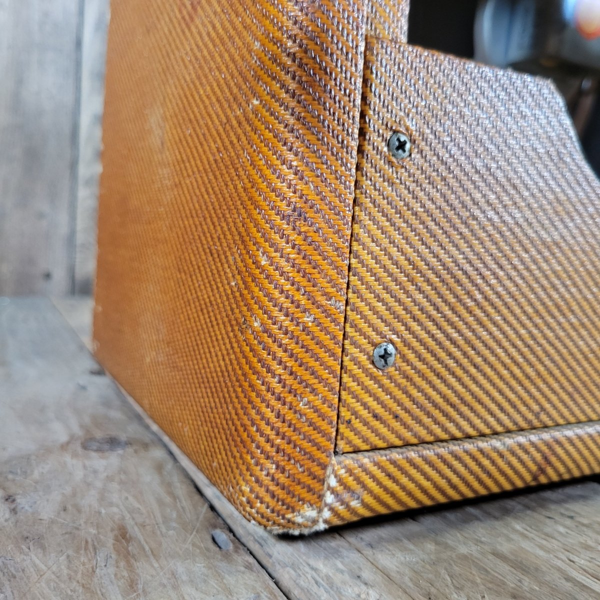 Fender 1960 Princeton 5F2 - A Tweed All Original Aside From Repro Handle, Excellent - Mahar's Vintage Guitars