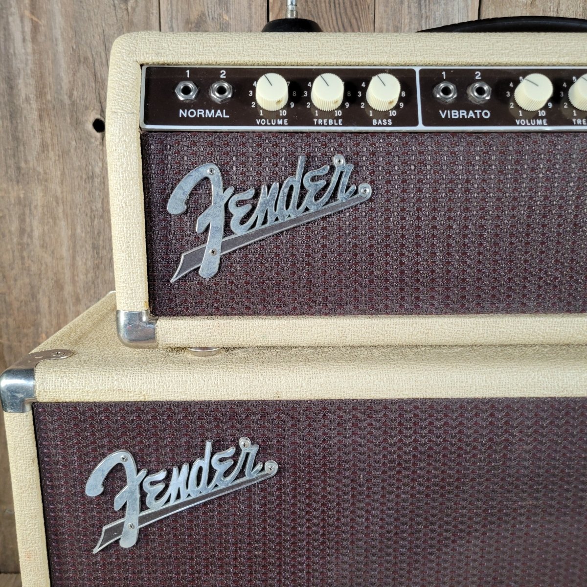 Fender 1961 Bandmaster 6G7 Vintage Amp w/ Tone Ring Cab - Mahar's Vintage Guitars