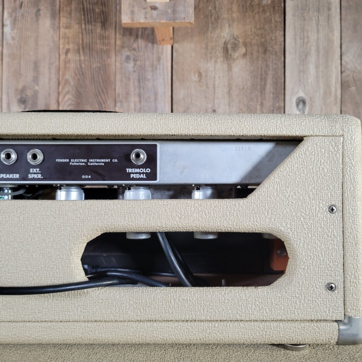Fender 1961 Tremolux 6G9 - A Blonde Tone Ring Cabinet Serviced w/ Orig Covers - Mahar's Vintage Guitars