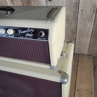 Fender 1961 Tremolux 6G9 - A Blonde Tone Ring Cabinet Serviced w/ Orig Covers - Mahar's Vintage Guitars
