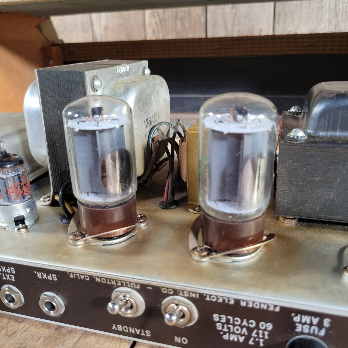 Fender 1962 Bassman 6G6-B Head & Cabinet 2x12 Cabinet, Very Good - Mahar's Vintage Guitars