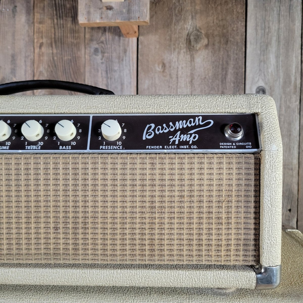 Fender 1962 Bassman 6G6-B Head & Cabinet 2x12 Cabinet, Very Good - Mahar's Vintage Guitars