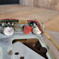 Fender 1962 Jazzmaster Slab Board Pre CBS Joe Riggio Refinish Shoreline Gold Slab Board - Mahar's Vintage Guitars