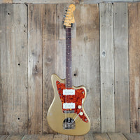 Fender 1962 Jazzmaster Slab Board Pre CBS Joe Riggio Refinish Shoreline Gold Slab Board - Mahar's Vintage Guitars