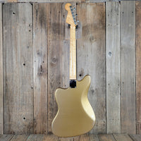 Fender 1962 Jazzmaster Slab Board Pre CBS Joe Riggio Refinish Shoreline Gold Slab Board - Mahar's Vintage Guitars