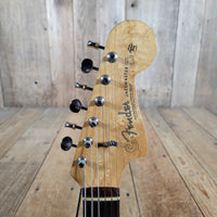 Fender 1962 Jazzmaster Slab Board Pre CBS Joe Riggio Refinish Shoreline Gold Slab Board - Mahar's Vintage Guitars