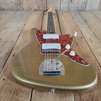 Fender 1962 Jazzmaster Slab Board Pre CBS Joe Riggio Refinish Shoreline Gold Slab Board - Mahar's Vintage Guitars