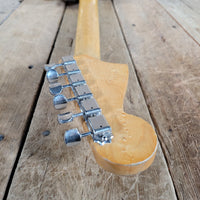Fender 1962 Jazzmaster Slab Board Pre CBS Joe Riggio Refinish Shoreline Gold Slab Board - Mahar's Vintage Guitars