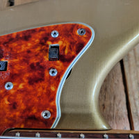 Fender 1962 Jazzmaster Slab Board Pre CBS Joe Riggio Refinish Shoreline Gold Slab Board - Mahar's Vintage Guitars