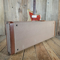 Fender 1962 Jazzmaster Slab Board Pre CBS Joe Riggio Refinish Shoreline Gold Slab Board - Mahar's Vintage Guitars