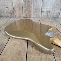 Fender 1962 Jazzmaster Slab Board Pre CBS Joe Riggio Refinish Shoreline Gold Slab Board - Mahar's Vintage Guitars