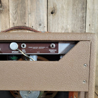 Fender 1962 Princeton 6G2 Brown Tolex w/ footswitch Near Mint - Mahar's Vintage Guitars