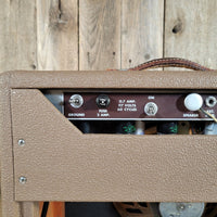 Fender 1962 Princeton 6G2 Brown Tolex w/ footswitch Near Mint - Mahar's Vintage Guitars