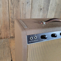 Fender 1962 Princeton 6G2 Brown Tolex w/ footswitch Near Mint - Mahar's Vintage Guitars