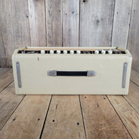 Fender 1963 Bandmaster 6G7 - A – White Tolex Blonde Vintage Amp Head with Tremolo - Mahar's Vintage Guitars