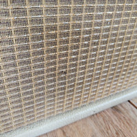 Fender 1963 Bandmaster 6G7 - A White Tolex Piggyback Near Mint - Mahar's Vintage Guitars