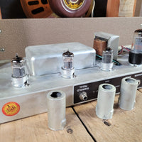 Fender 1963 Deluxe 6G3 Brown Pre CBS Guitar Amp, Service, Near Mint - Mahar's Vintage Guitars
