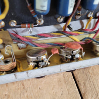 Fender 1963 Deluxe 6G3 Brown Pre CBS Guitar Amp, Service, Near Mint - Mahar's Vintage Guitars