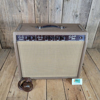 Fender 1963 Deluxe 6G3 Brown Pre CBS Guitar Amp, Service, Near Mint - Mahar's Vintage Guitars