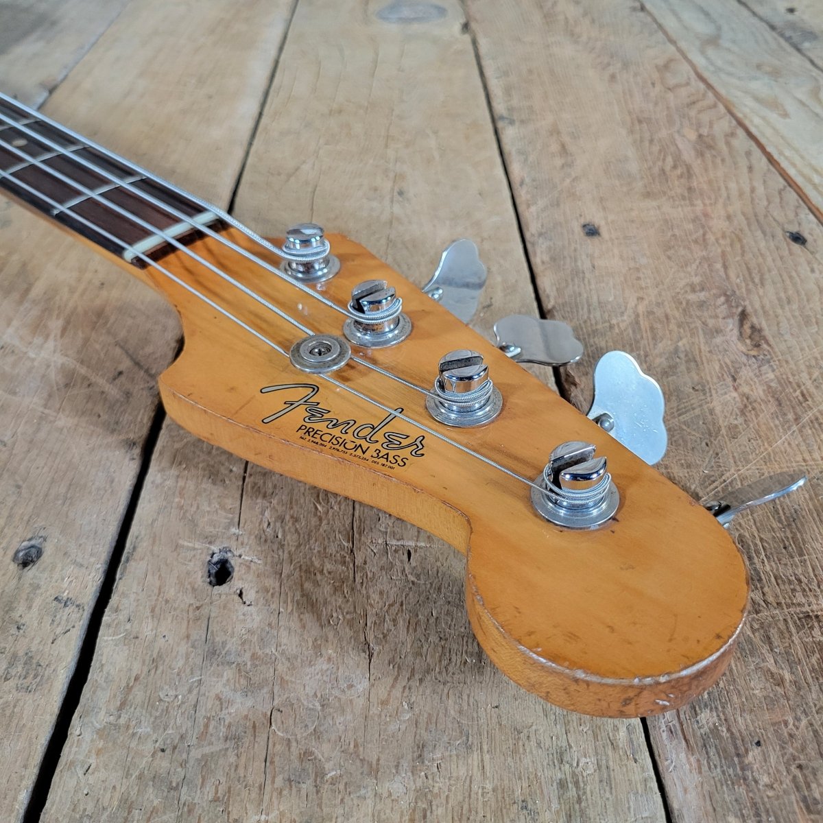 Fender 1963 Precision Bass Sunburst Refinished w/ Modern Hard Case - Mahar's Vintage Guitars