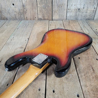 Fender 1963 Precision Bass Sunburst Refinished w/ Modern Hard Case - Mahar's Vintage Guitars