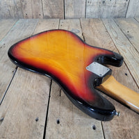 Fender 1963 Precision Bass Sunburst Refinished w/ Modern Hard Case - Mahar's Vintage Guitars