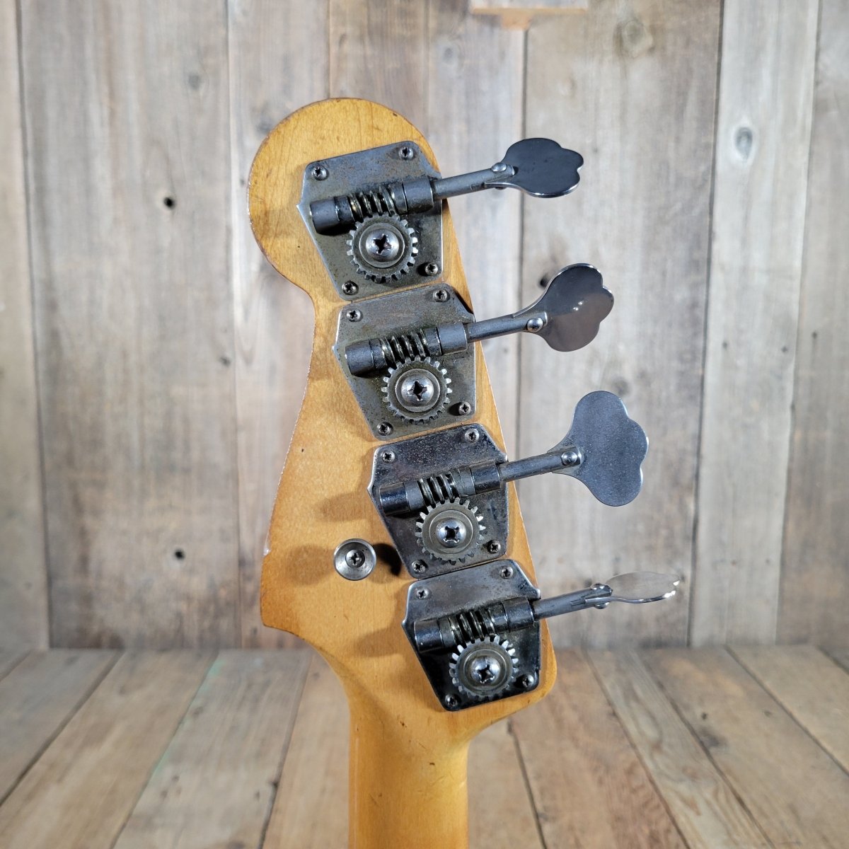 Fender 1963 Precision Bass Sunburst Refinished w/ Modern Hard Case - Mahar's Vintage Guitars