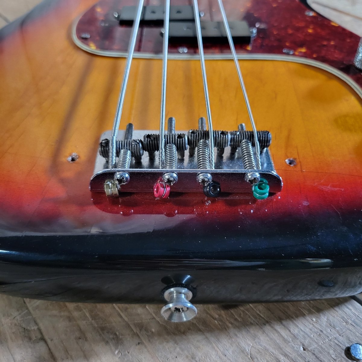 Fender 1963 Precision Bass Sunburst Refinished w/ Modern Hard Case - Mahar's Vintage Guitars
