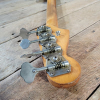 Fender 1963 Precision Bass Sunburst Refinished w/ Modern Hard Case - Mahar's Vintage Guitars