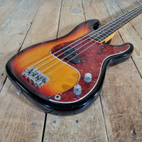 Fender 1963 Precision Bass Sunburst Refinished w/ Modern Hard Case - Mahar's Vintage Guitars