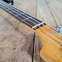 Fender 1963 Precision Bass Sunburst Refinished w/ Modern Hard Case - Mahar's Vintage Guitars