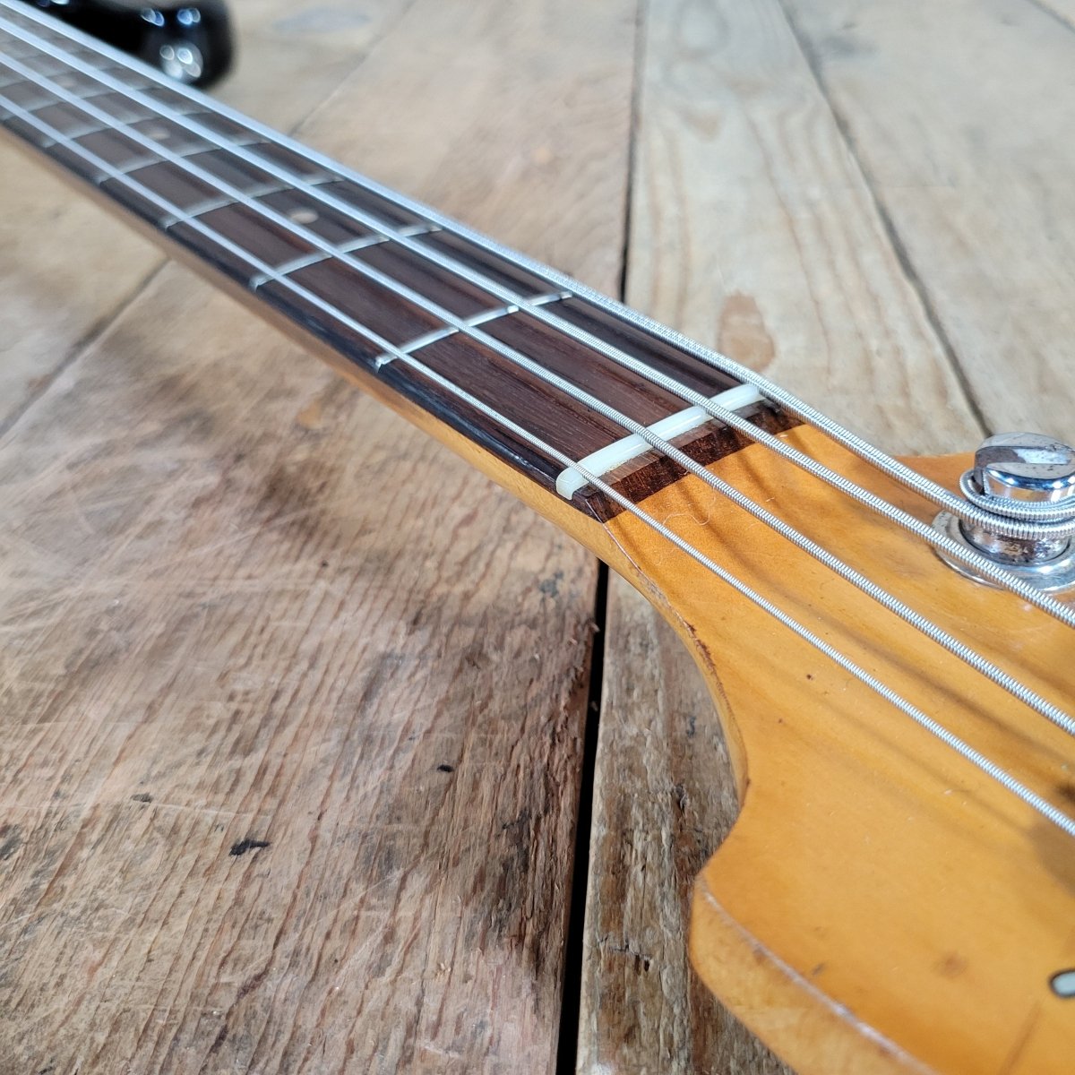 Fender 1963 Precision Bass Sunburst Refinished w/ Modern Hard Case - Mahar's Vintage Guitars