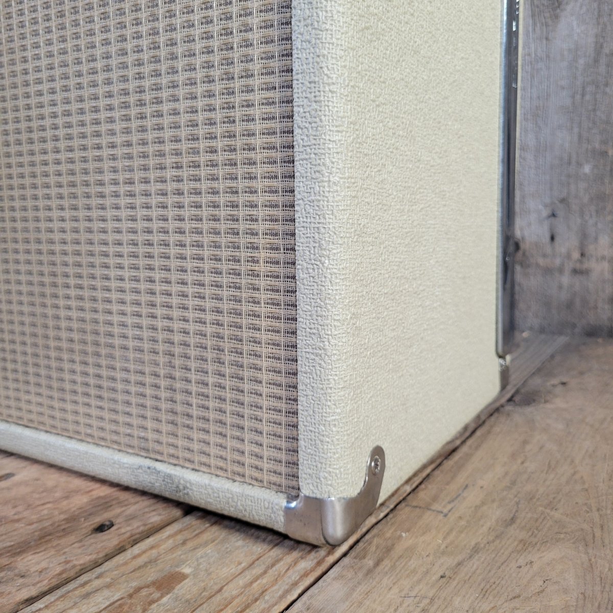Fender 1963 Tremolux 6G9 - B White Tolex Piggyback Near Mint - Mahar's Vintage Guitars